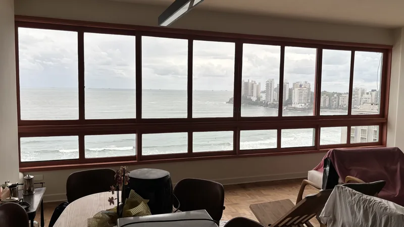 Película nano cerâmica aplicada em flat no Guarujá, SP