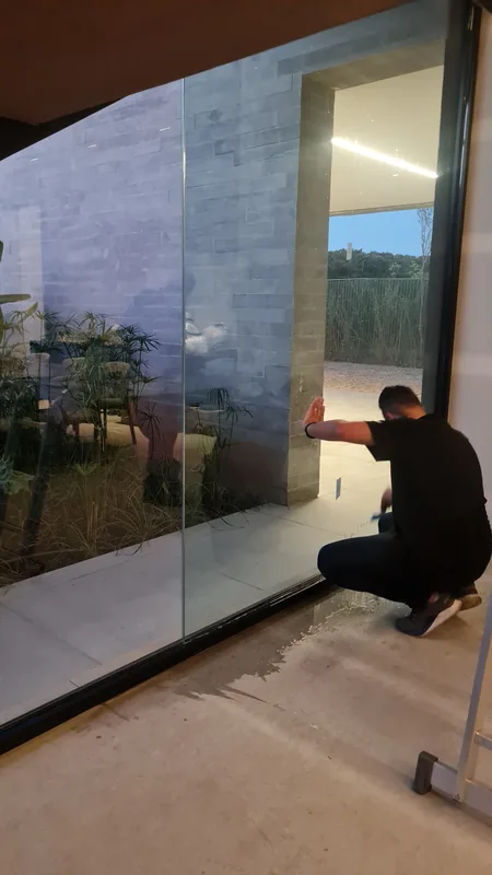 Película nano cerâmica aplicada em residência em Porto Feliz, SP