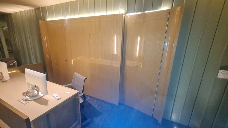 PPF transparente de proteção aplicado, foto de trabalho realizado